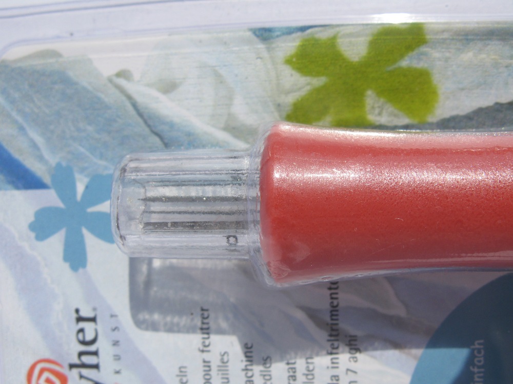 Plastový držiak na ihly so 7 ihlami