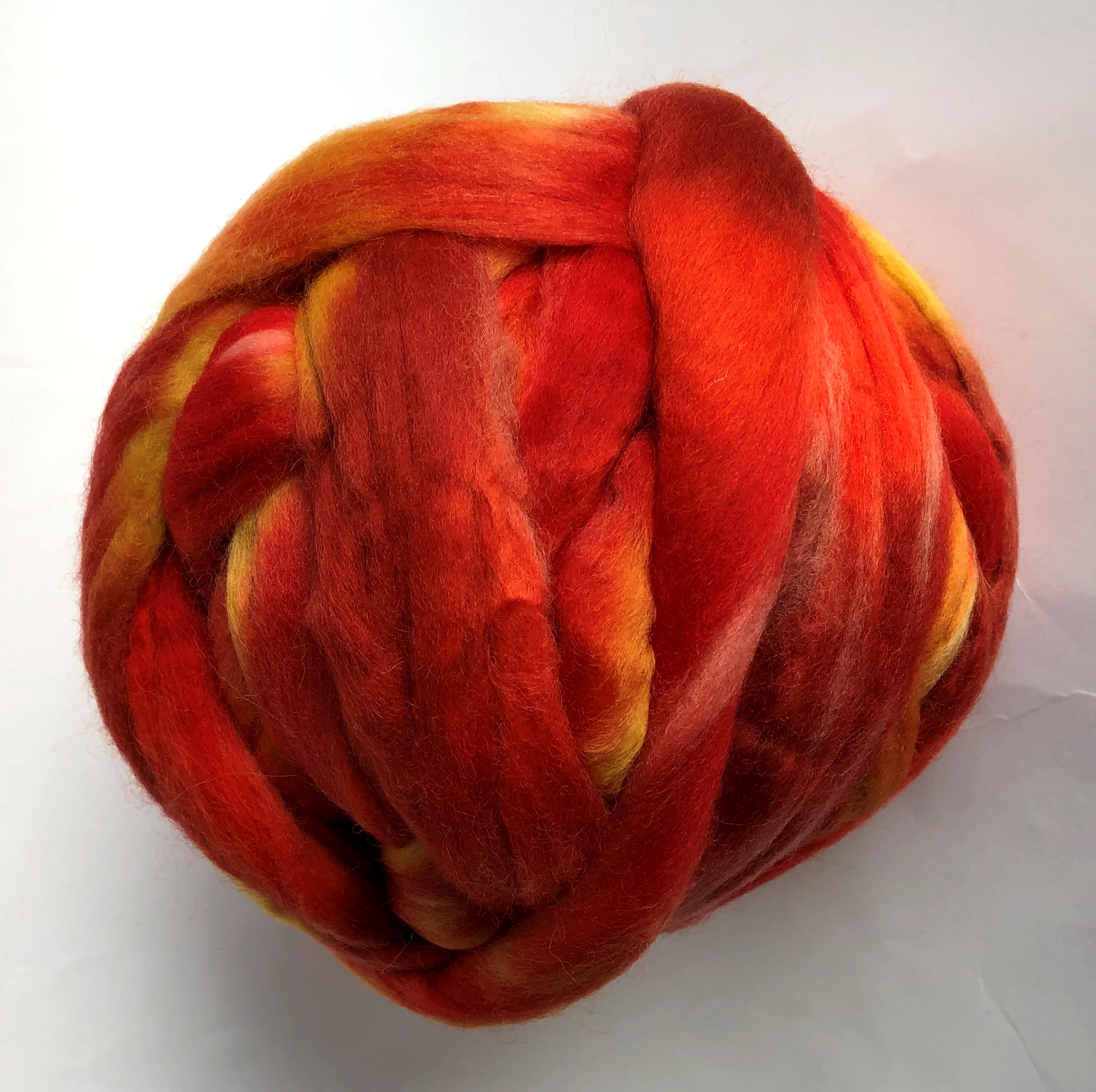 50 g Multicolor -červenooranžová jemná
