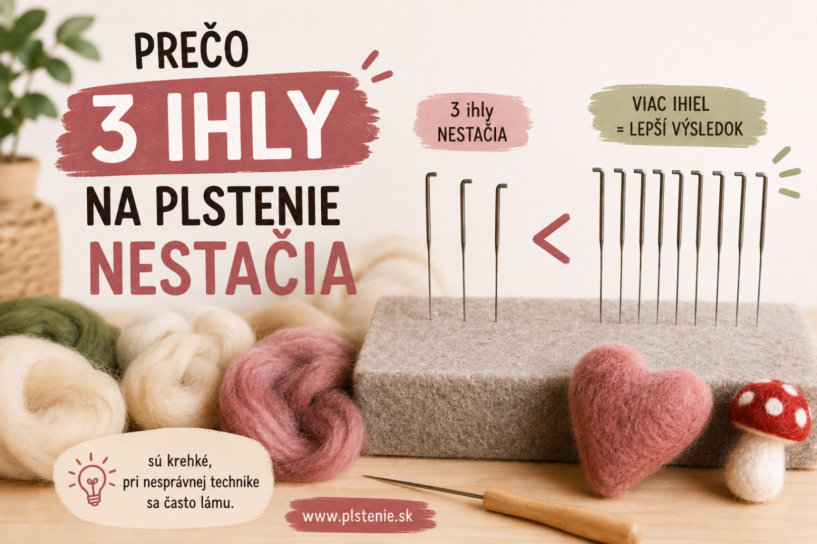 Prečo 3 ihly nestačia.