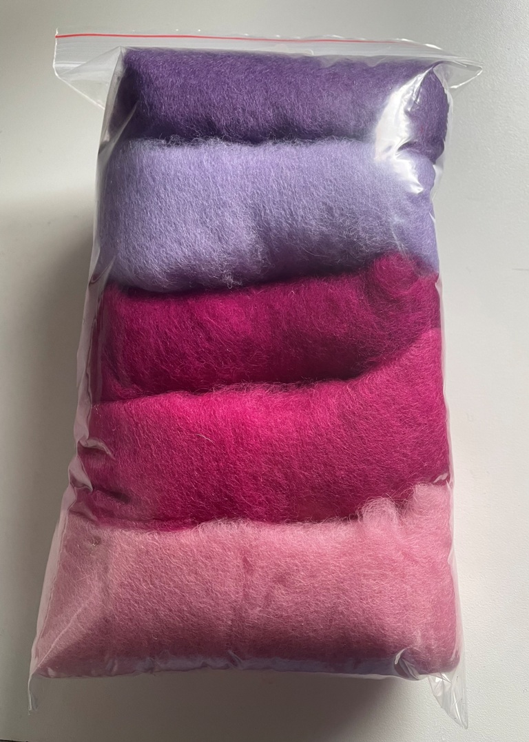 Mykaná vlna Sada Barbie - 120 g