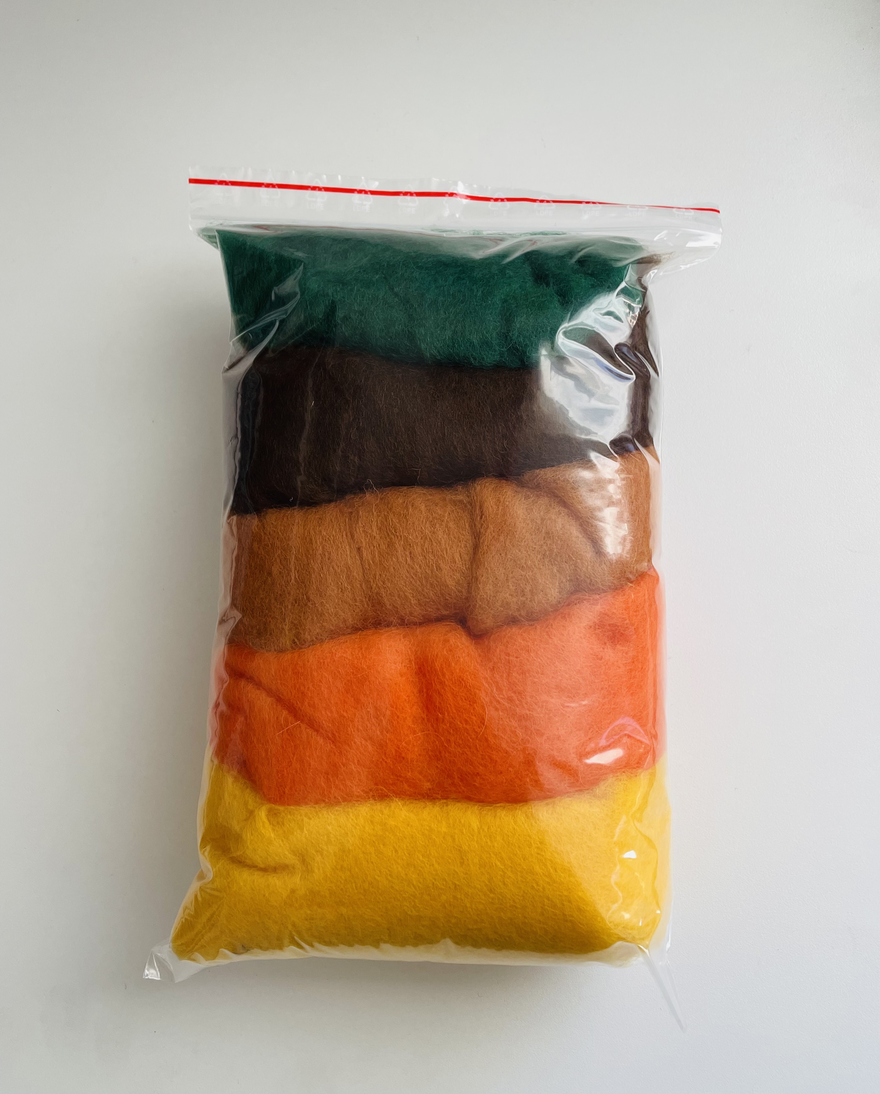 Kompletná sada MY 12 - 100 g, mykaná vlna, 3 ks ihly, podložka