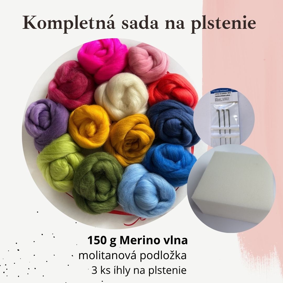 150 g MH2 - Mix - Kompletná sada  +  ihly, podložka